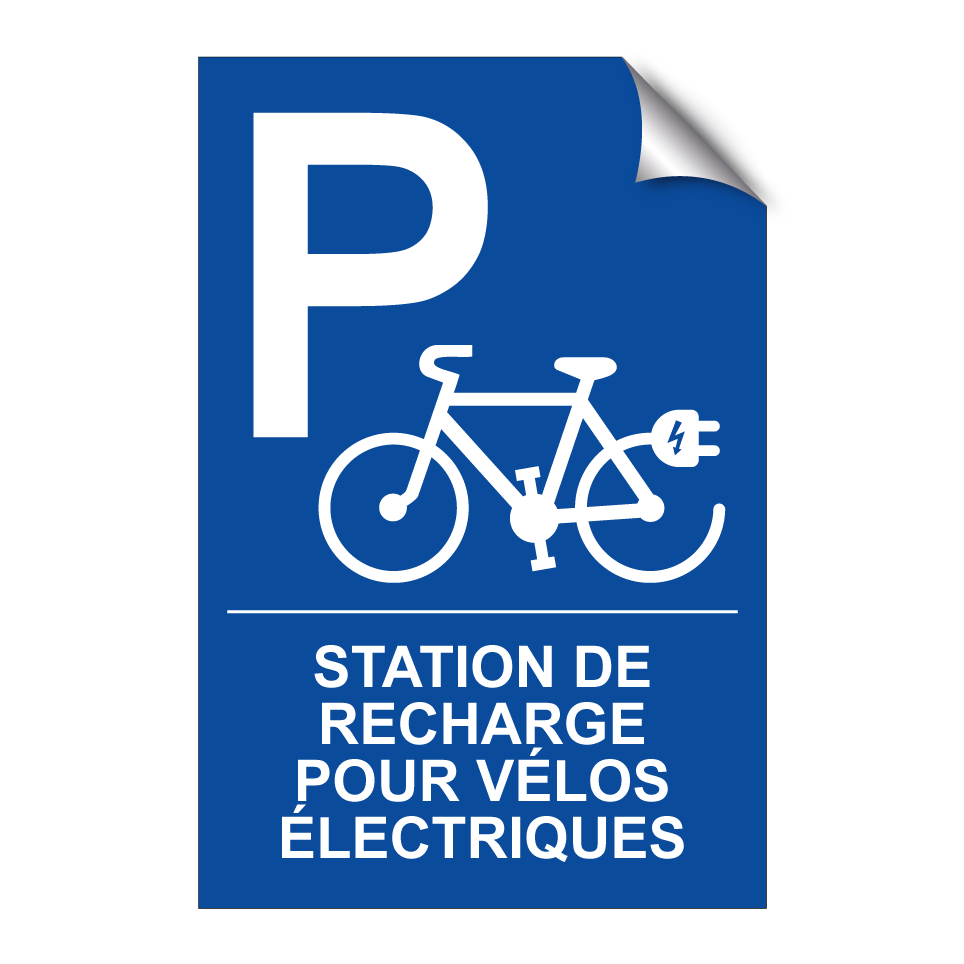 Station de recharge pour vélos électriques