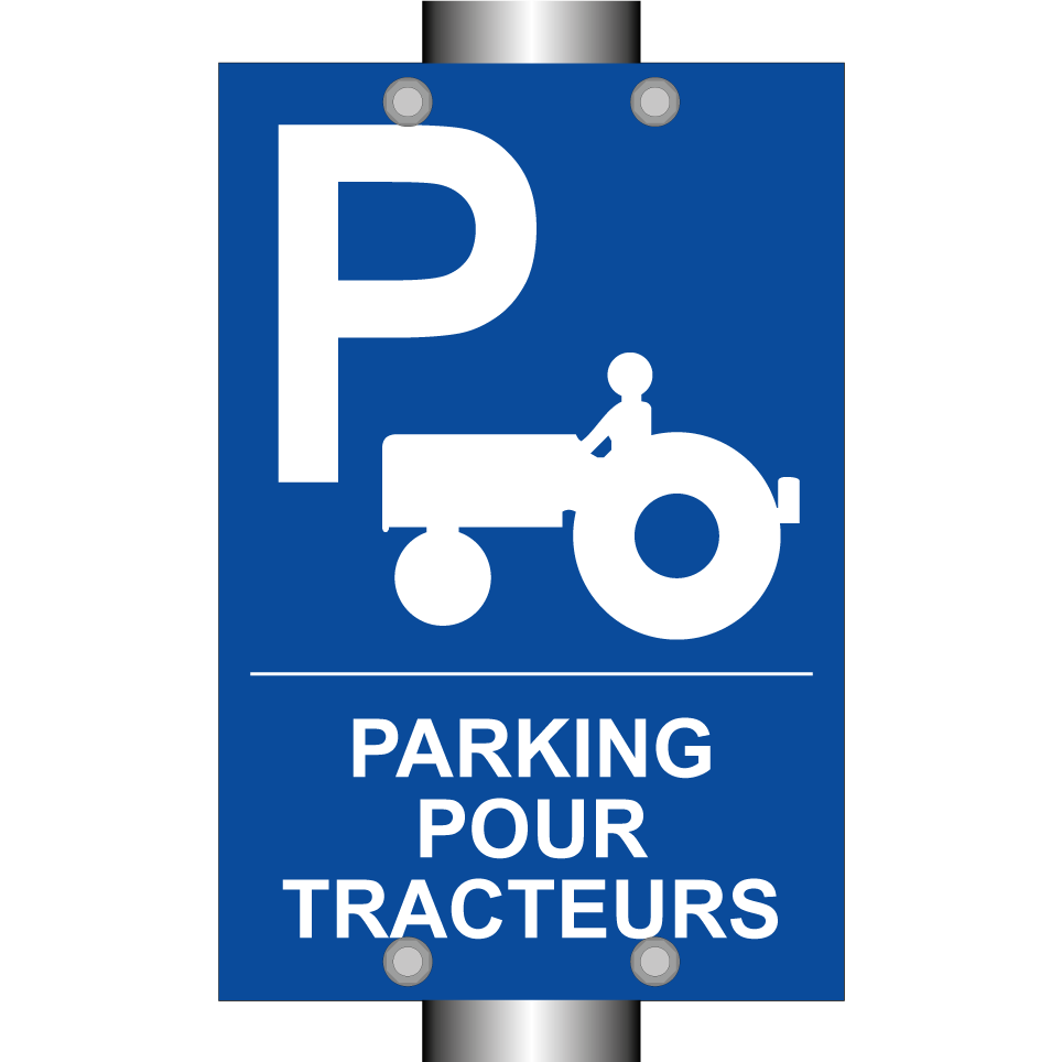 Parking pour tracteurs
