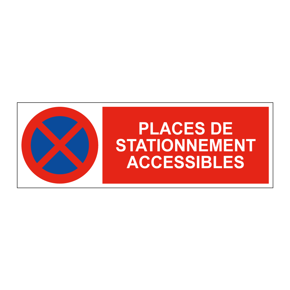 Places de stationnement accessibles