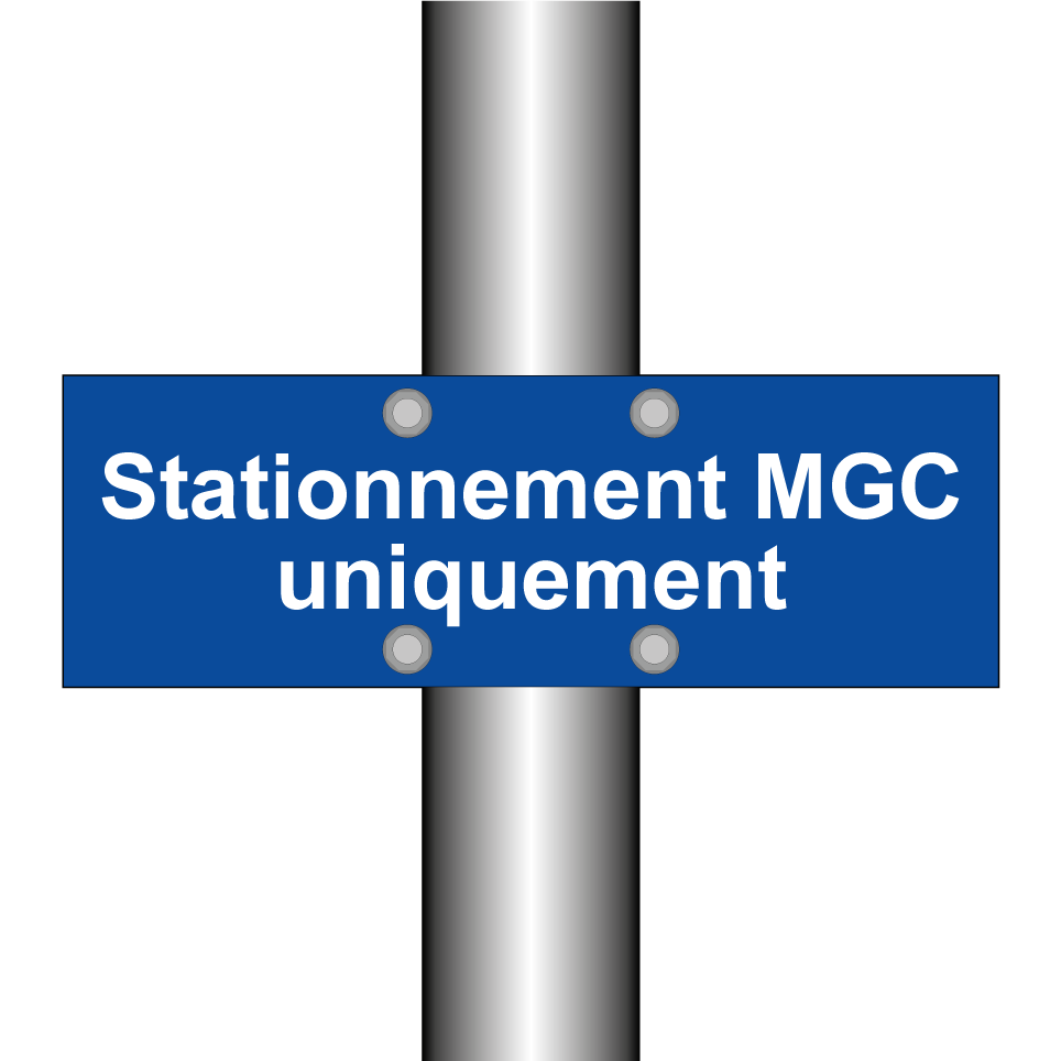 Stationnement MGC uniquement