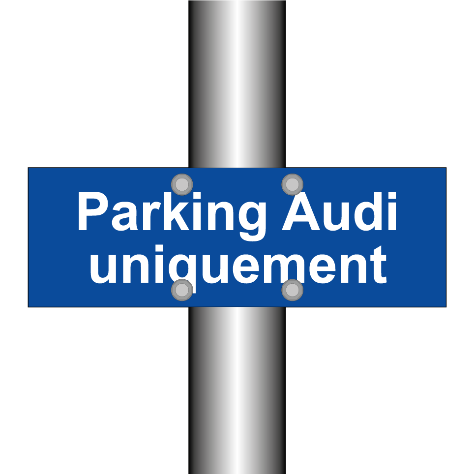 Parking Audi uniquement