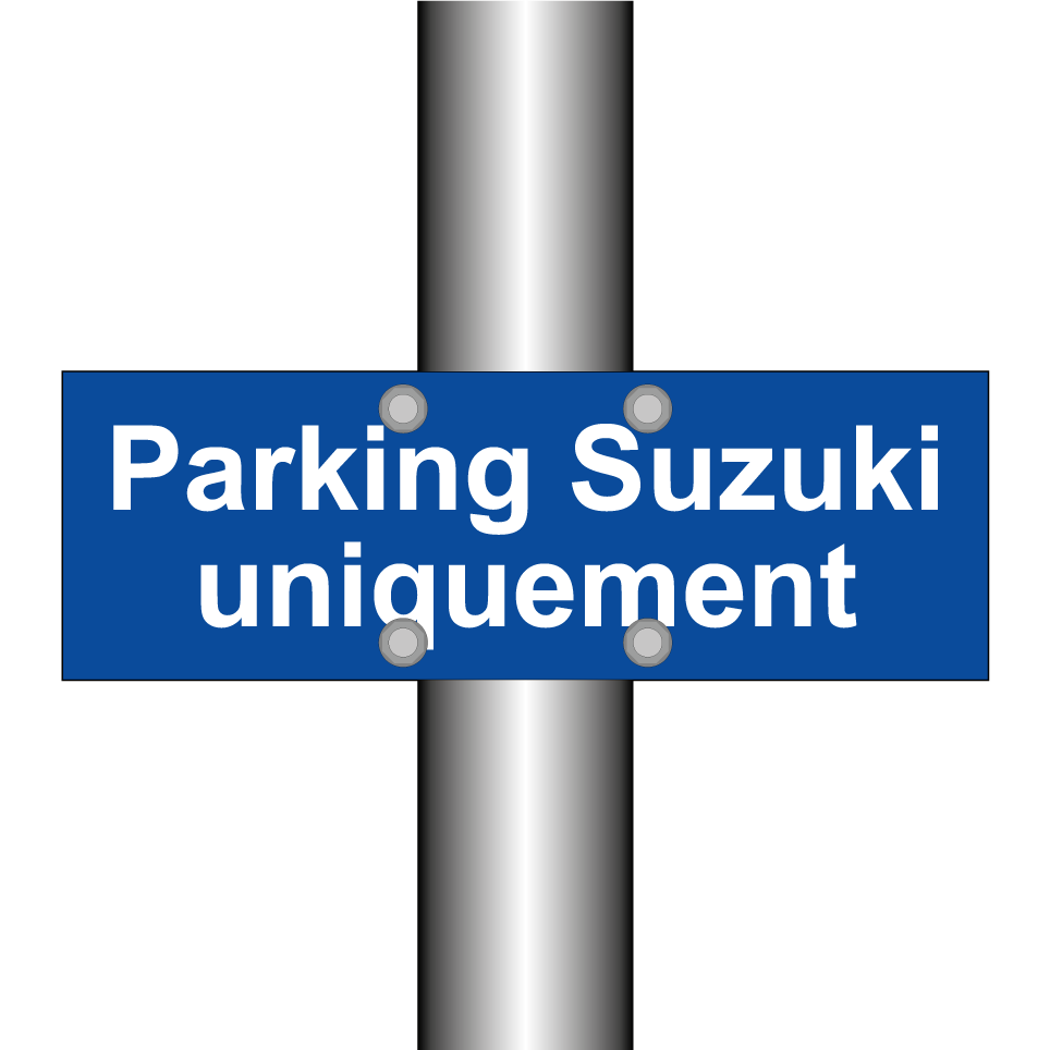 Parking Suzuki uniquement