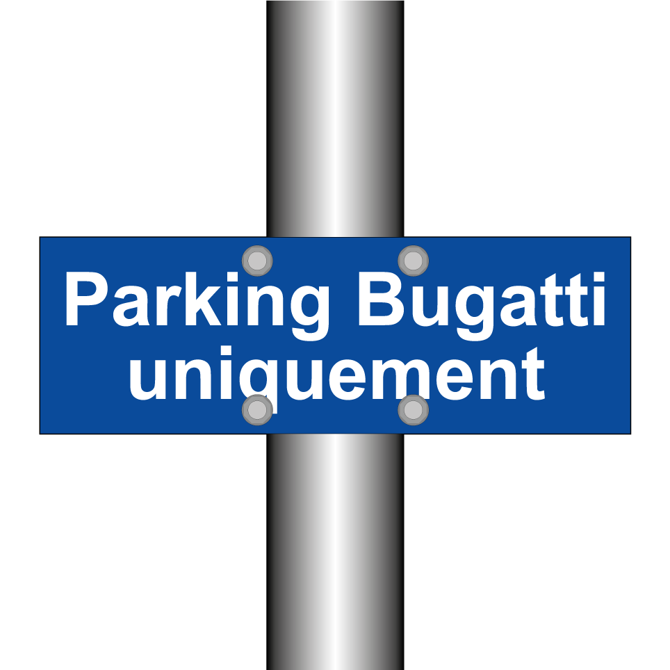 Parking Bugatti uniquement