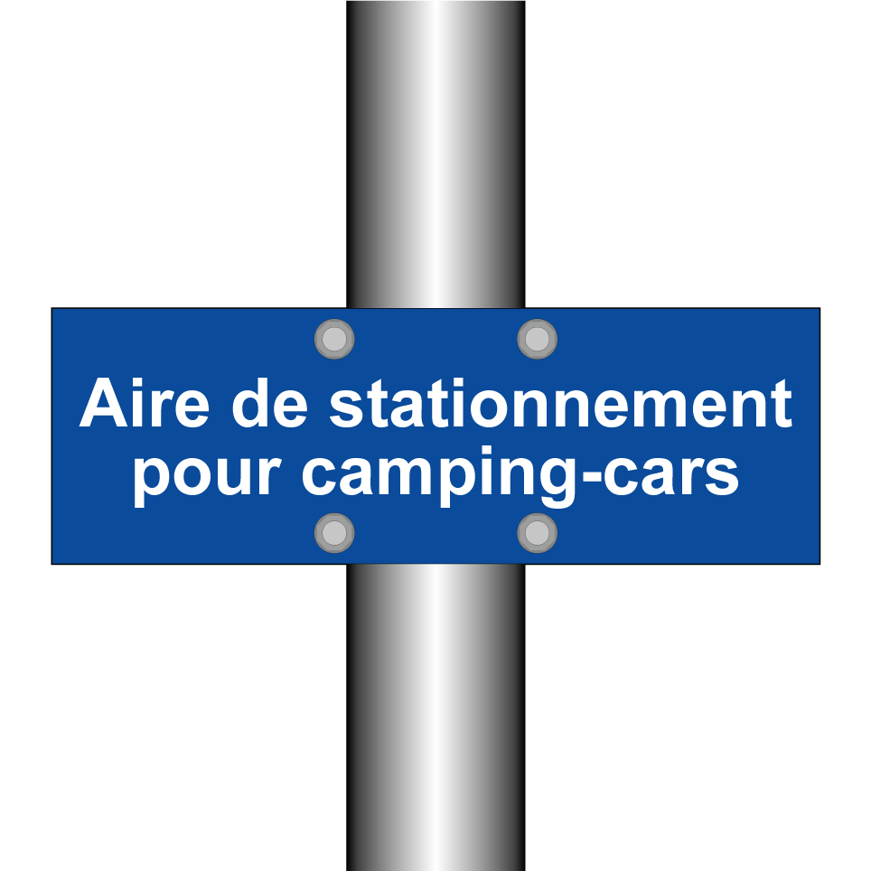Aire de stationnement pour camping-cars