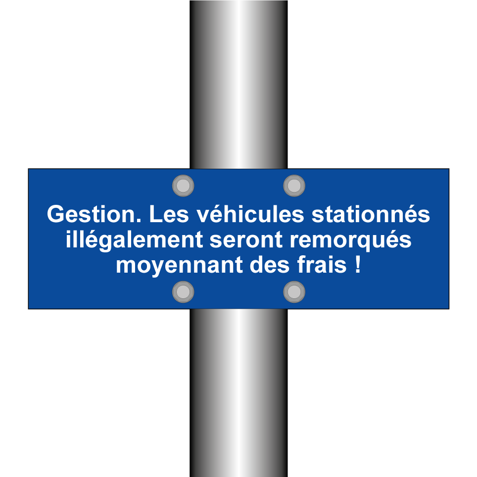 Gestion. Les véhicules stationnés illégalement seront remorqués moyennant des frais !