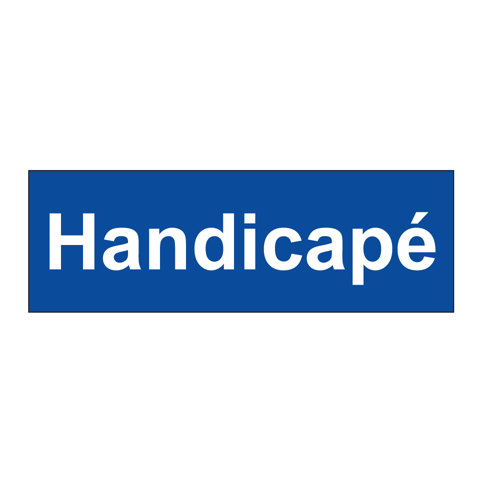Handicapé