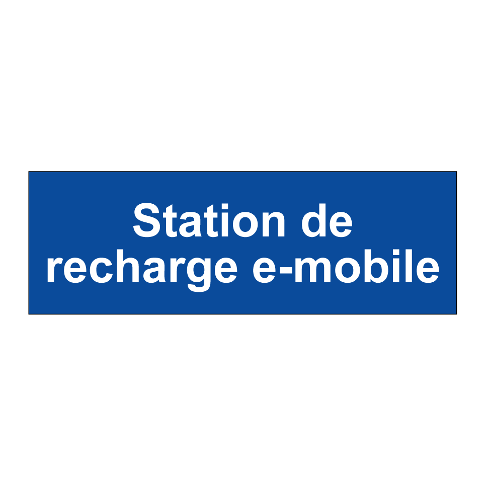 Station de recharge e-mobile