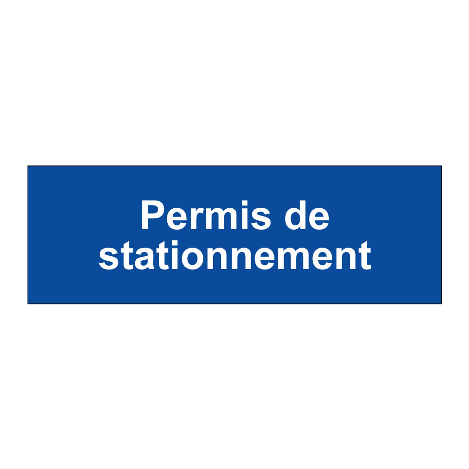 Permis de stationnement