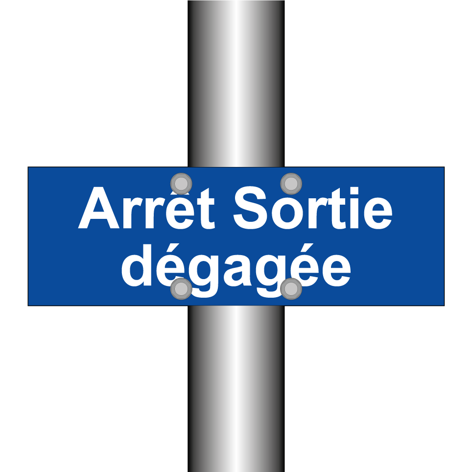 Arrêt Sortie dégagée