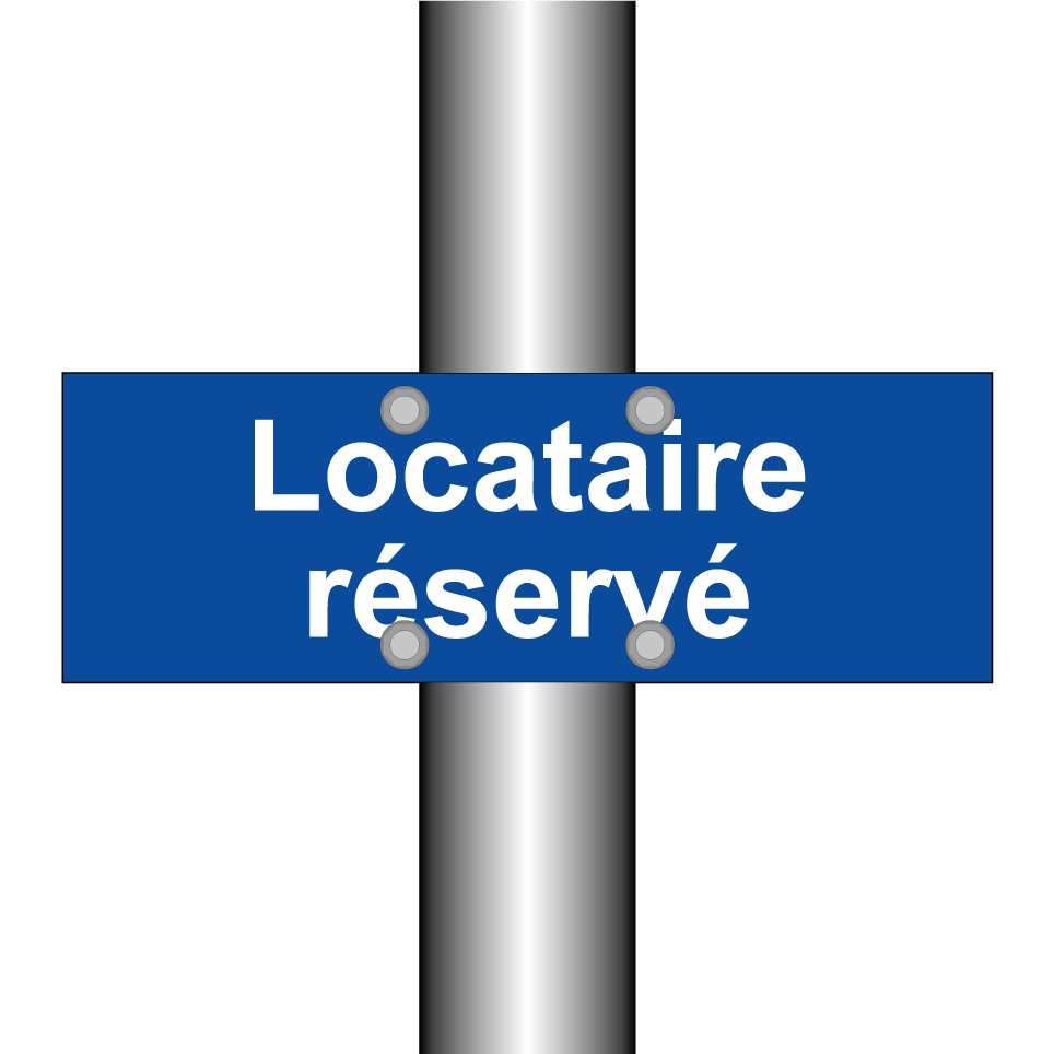 Locataire réservé