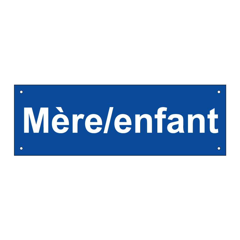 Mère/enfant