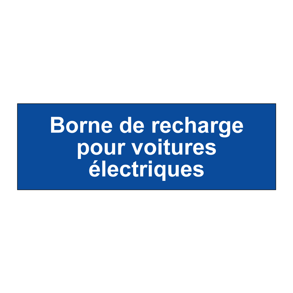 Borne de recharge pour voitures électriques