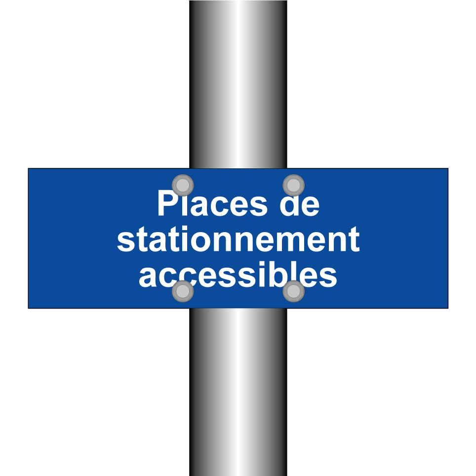 Places de stationnement accessibles