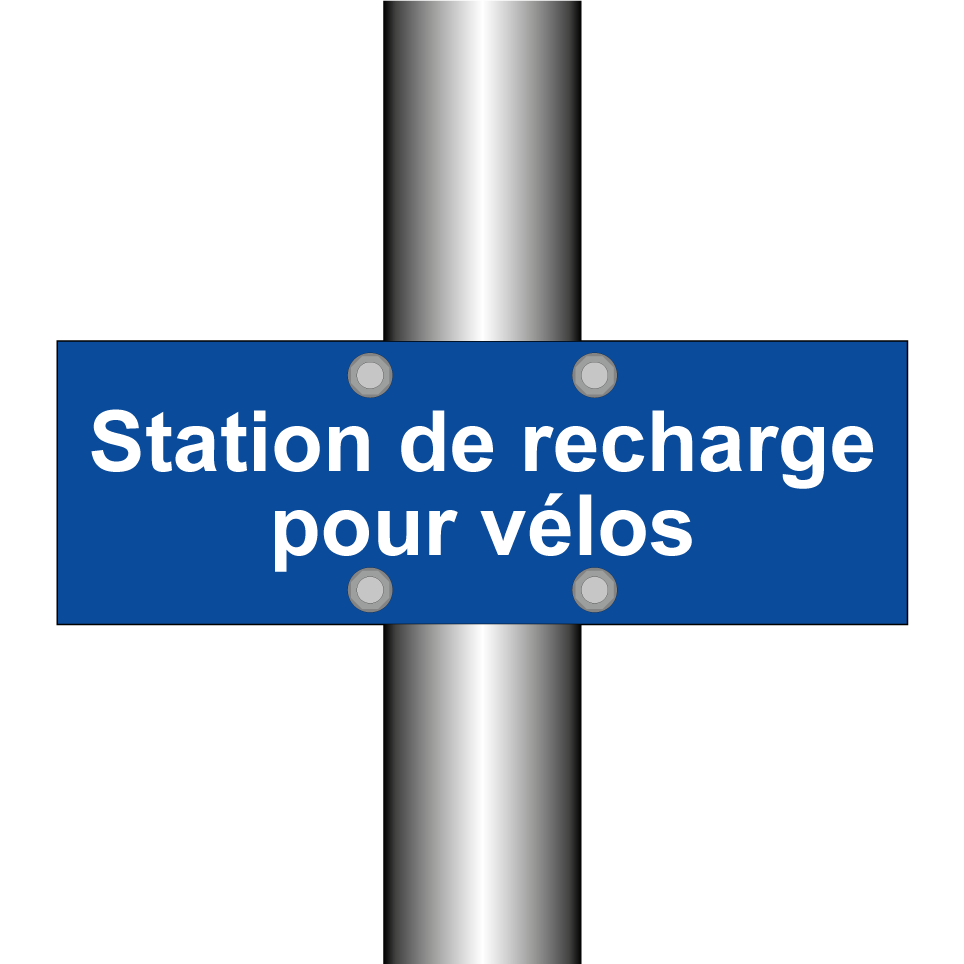 Station de recharge pour vélos