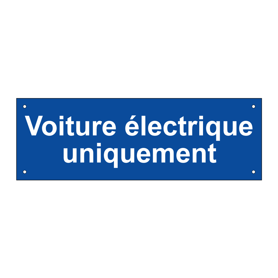 Voiture électrique uniquement