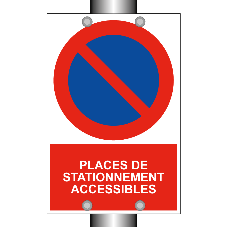 Places de stationnement accessibles