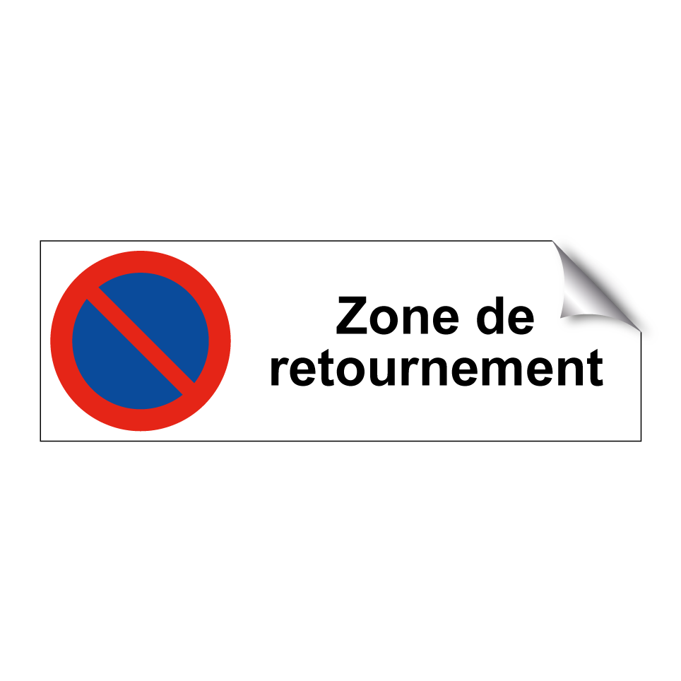 Zone de retournement