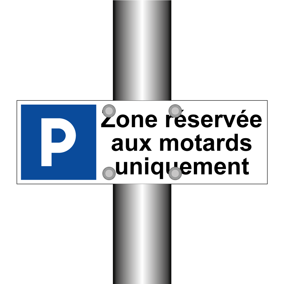 Zone réservée aux motards uniquement