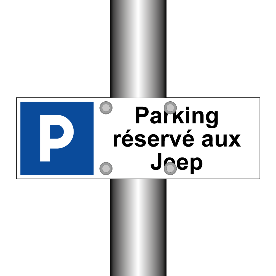 Parking réservé aux Jeep