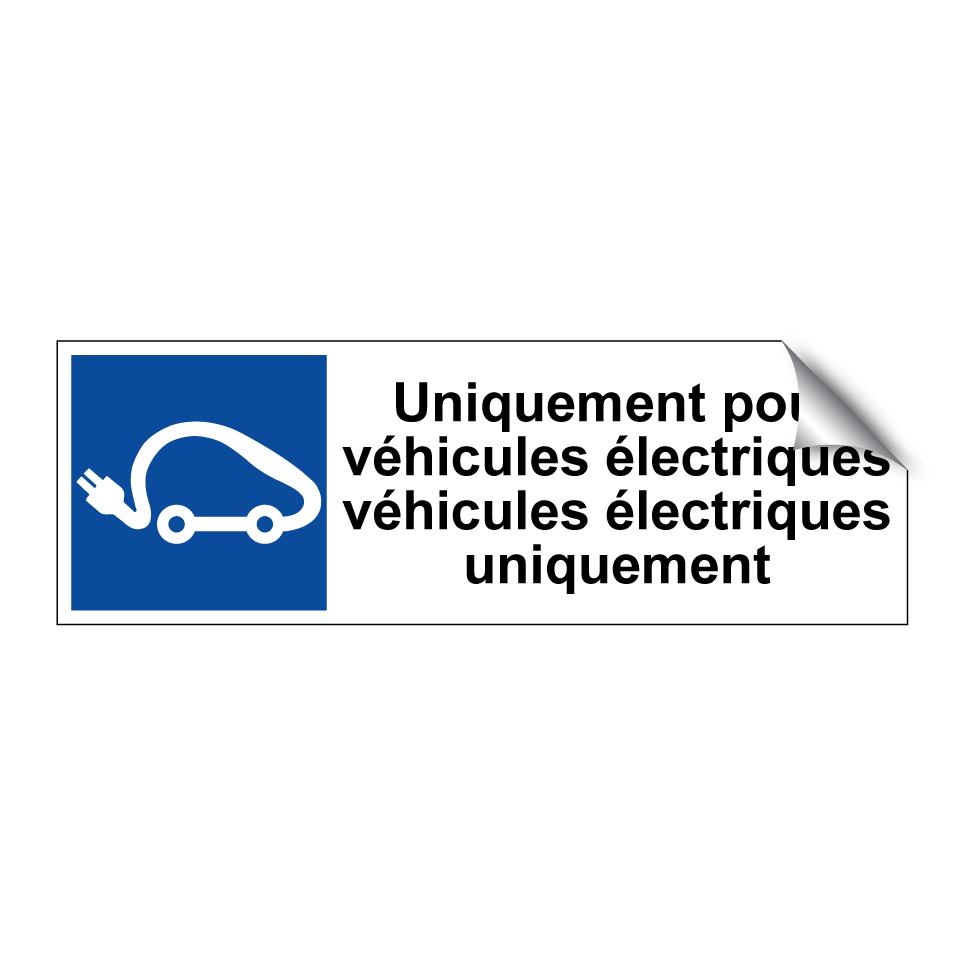 Uniquement pour véhicules électriques véhicules électriques uniquement