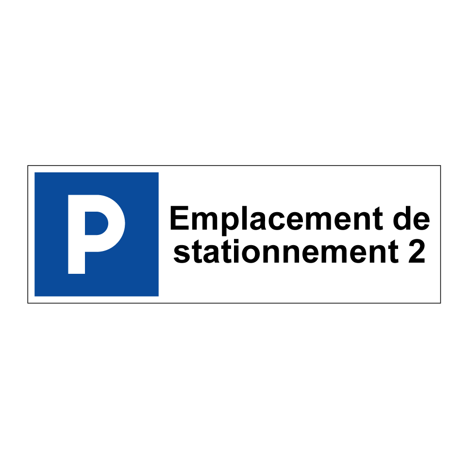 Emplacement de stationnement 2