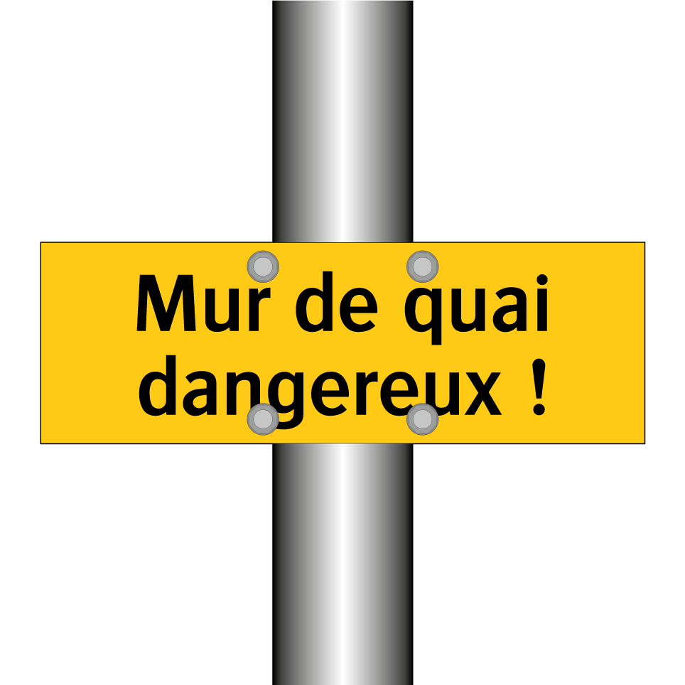 Mur de quai dangereux !