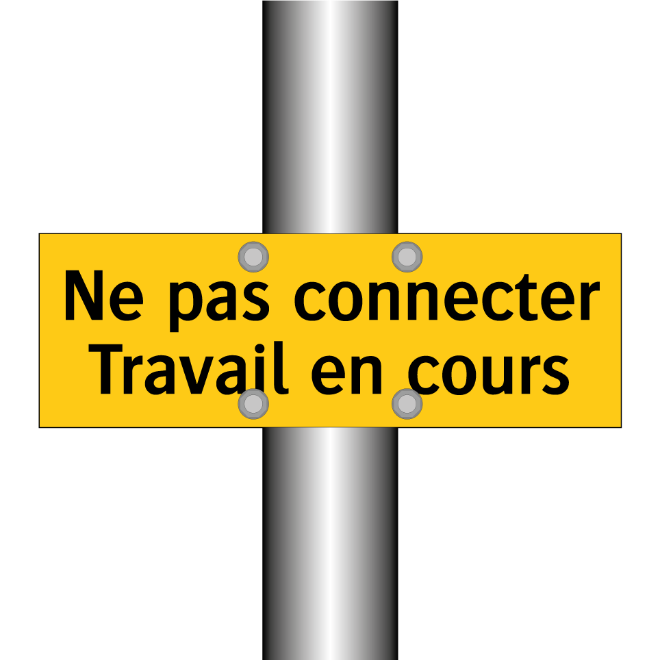 Ne pas connecter Travail en cours