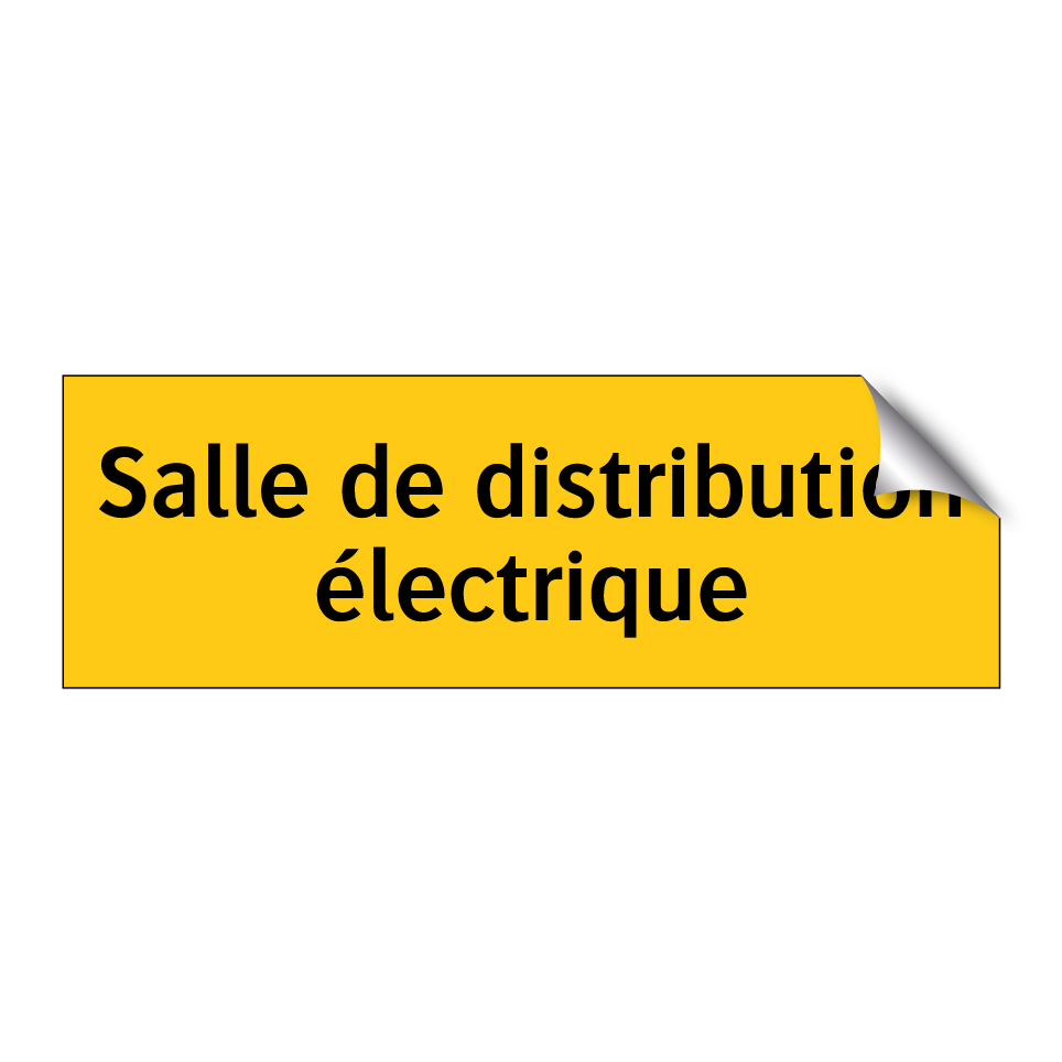 Salle de distribution électrique