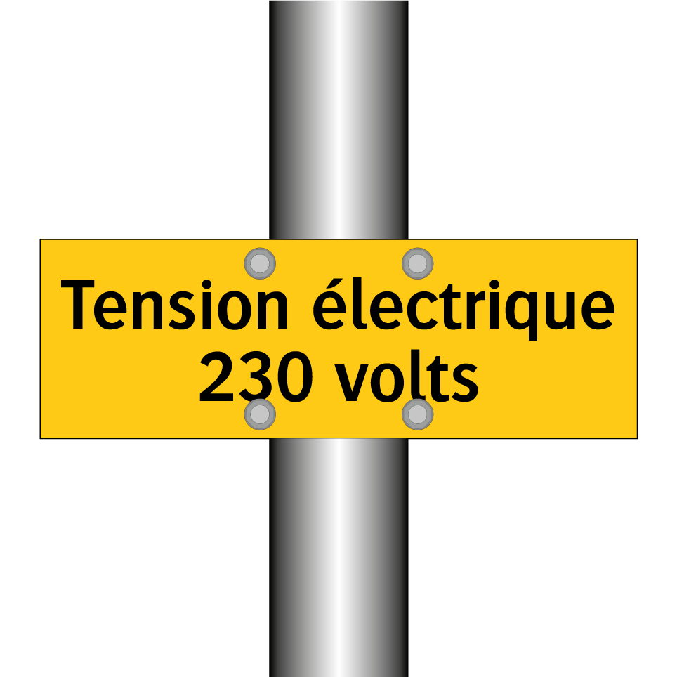 Tension électrique 230 volts