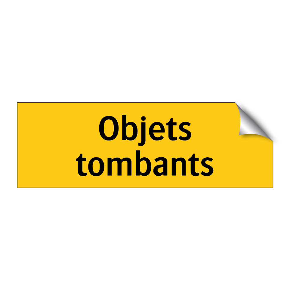 Objets tombants