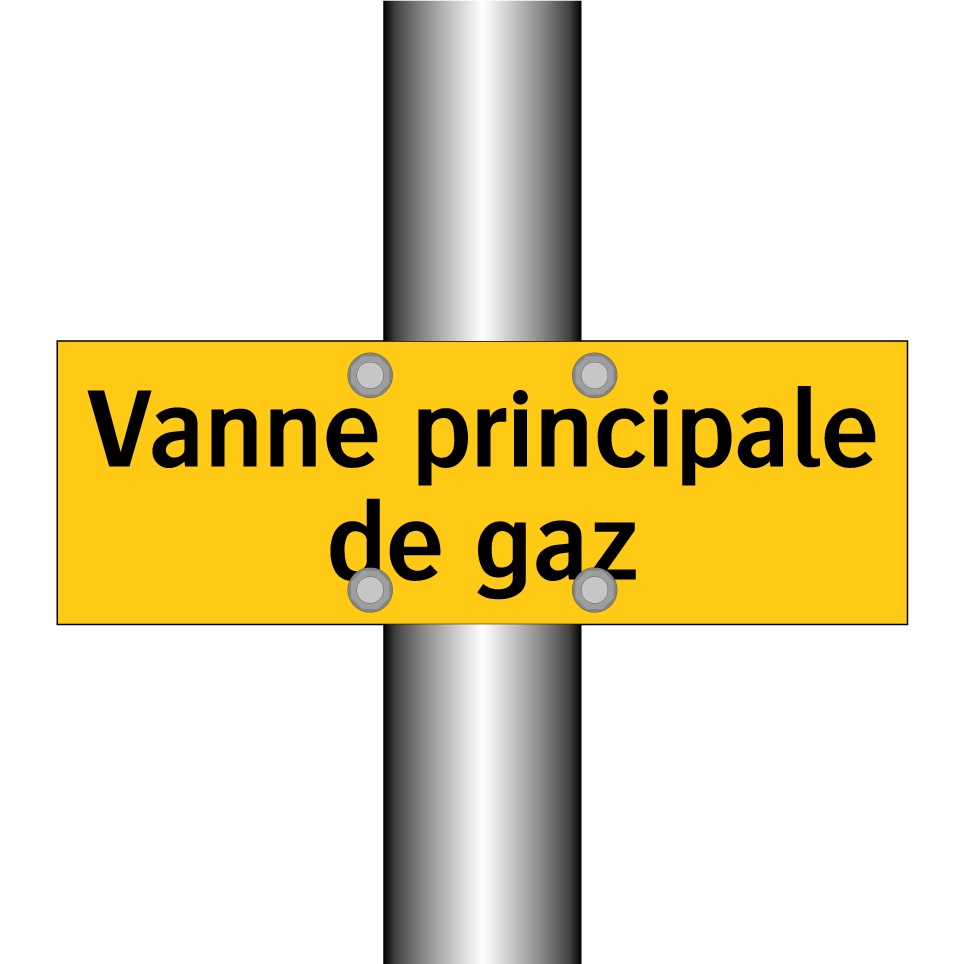Vanne principale de gaz