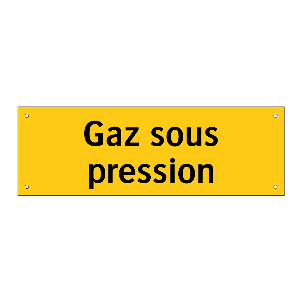 Gaz sous pression