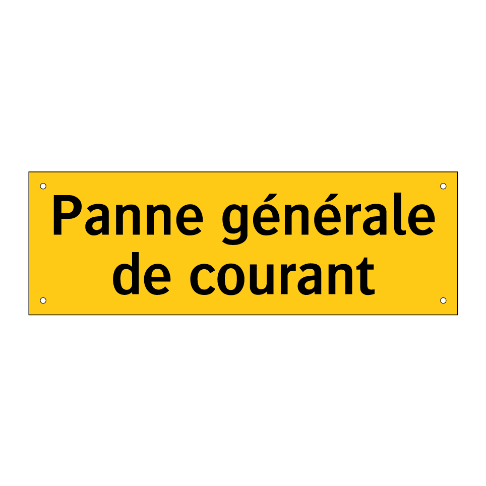 Panne générale de courant