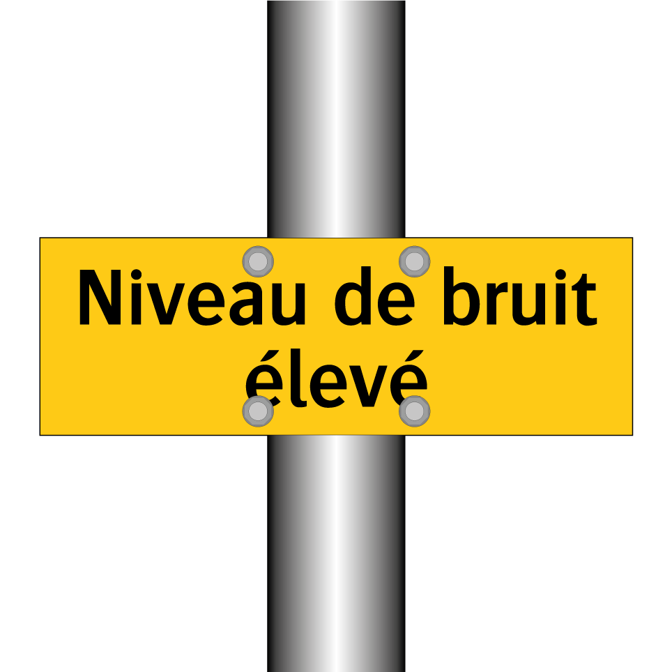 Niveau de bruit élevé