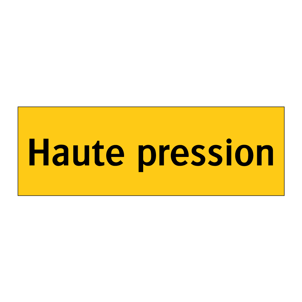 Haute pression