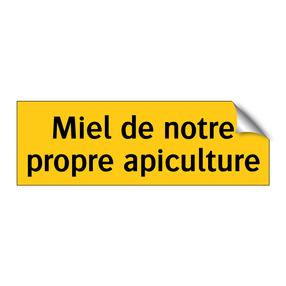 Miel de notre propre apiculture