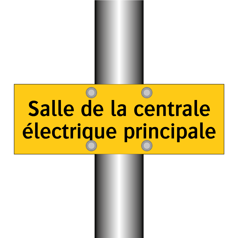 Salle de la centrale électrique principale
