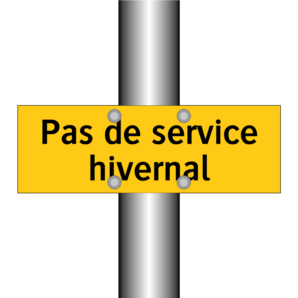 Pas de service hivernal