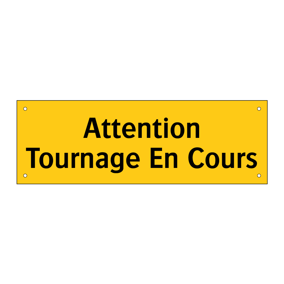 Attention Tournage En Cours