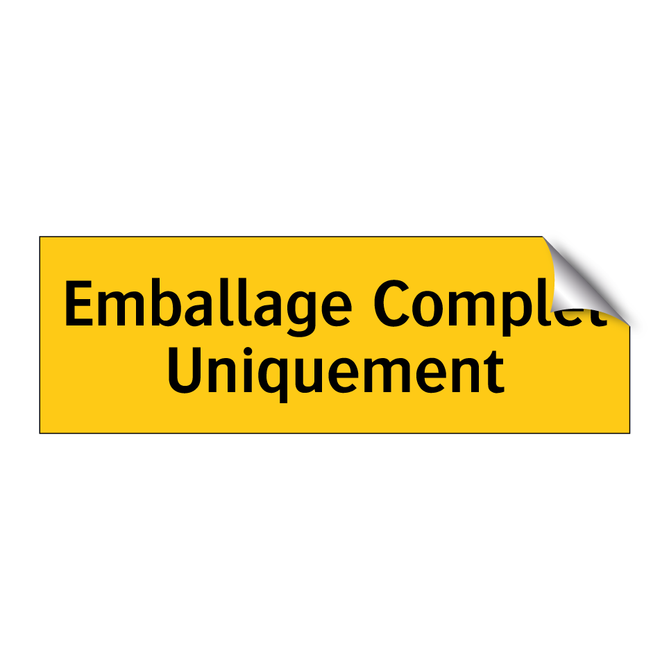 Emballage Complet Uniquement