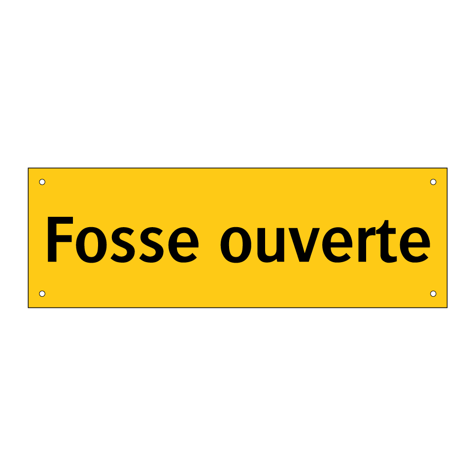 Fosse ouverte