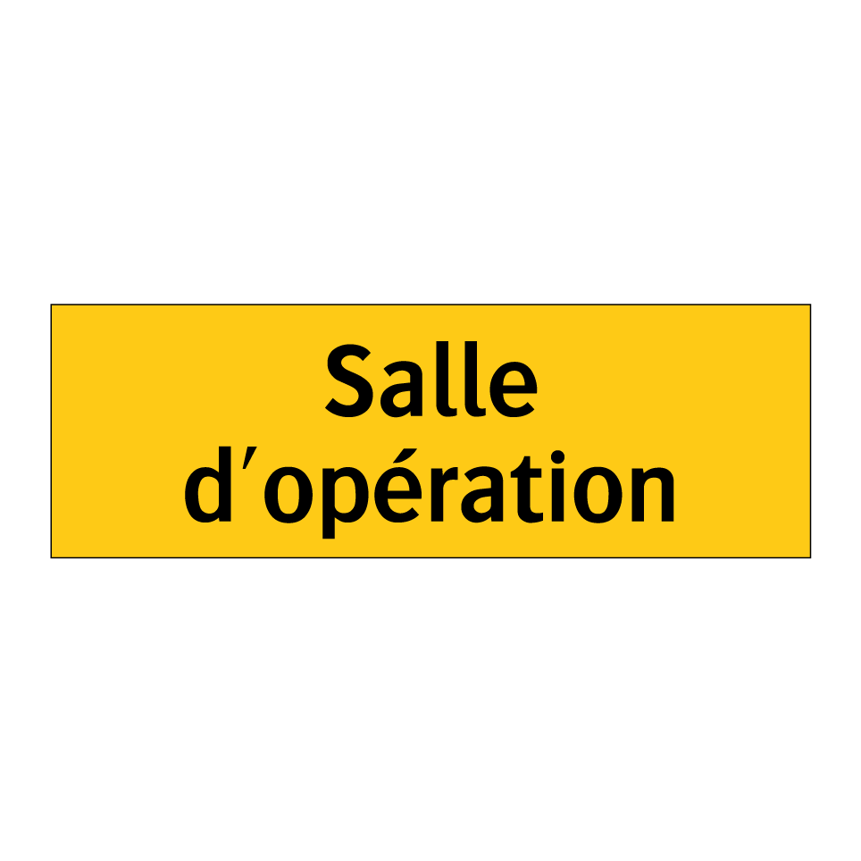 Salle d'opération