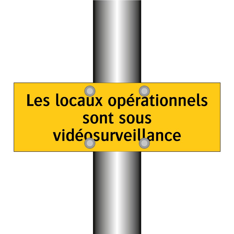 Les locaux opérationnels sont sous vidéosurveillance