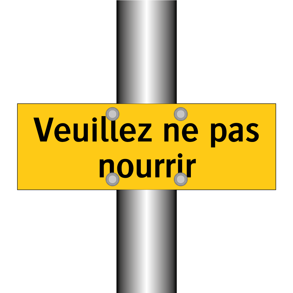 Veuillez ne pas nourrir
