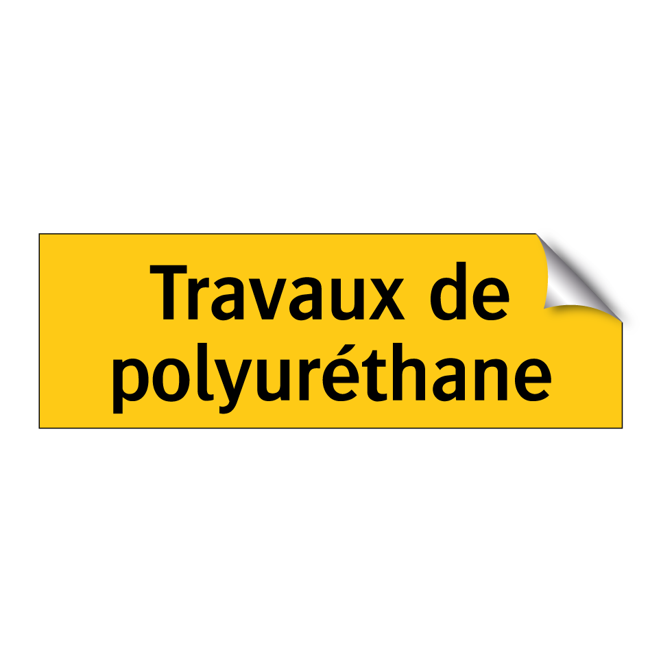 Travaux de polyuréthane