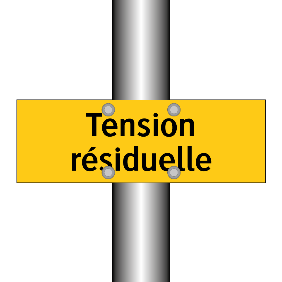 Tension résiduelle