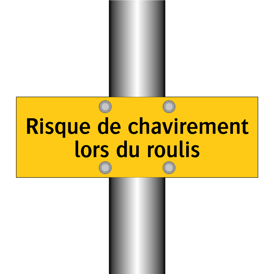 Risque de chavirement lors du roulis