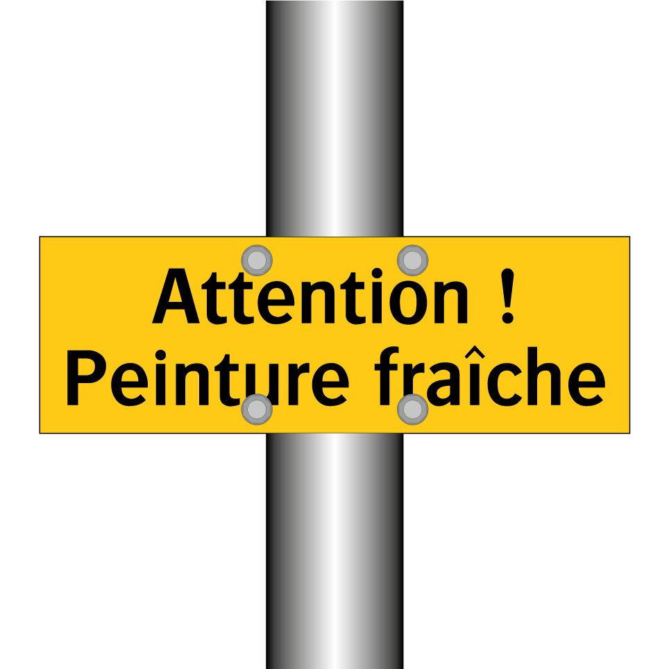 Attention ! Peinture fraîche
