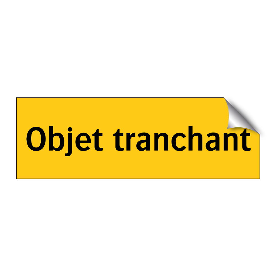 Objet tranchant