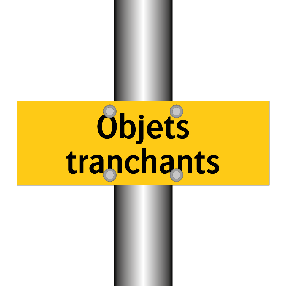 Objets tranchants